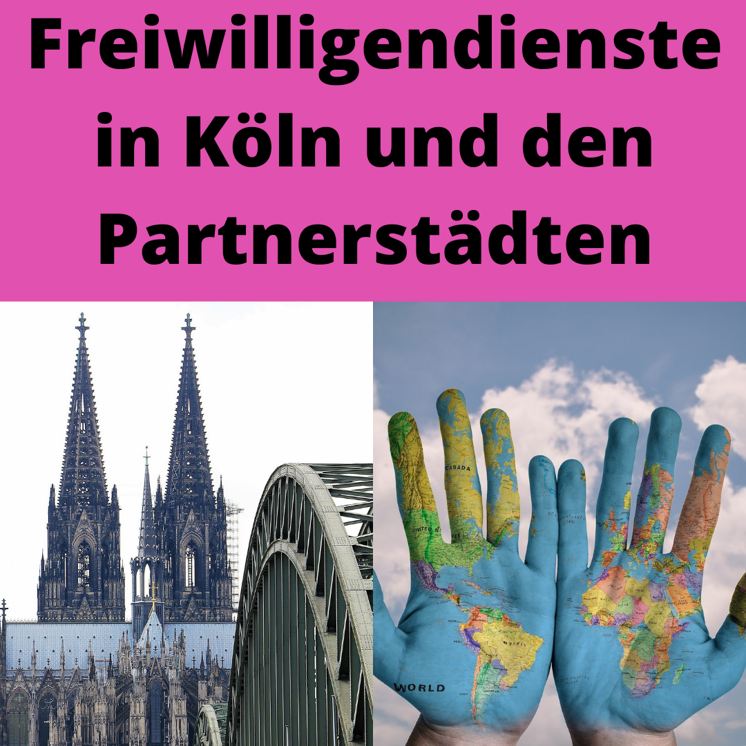 Freiwilligendienste in Köln und den Partnerstädten. Wir haben die Angebote!