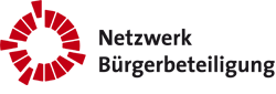 Logo "Netzwerk Bürgerbeteiligung