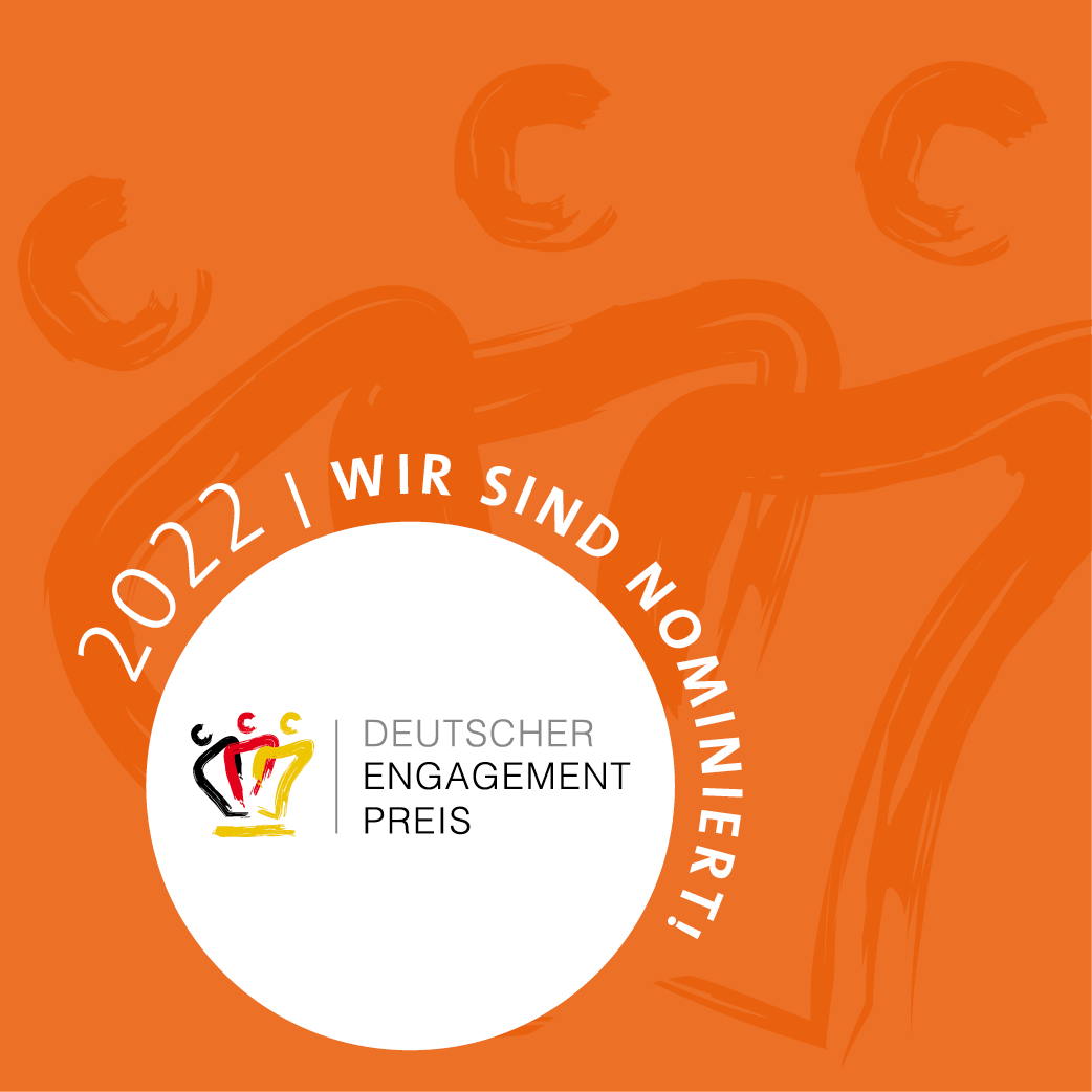 Forum für Willkommenskultur für Deutschen Engagementpreis 2022 nominiert