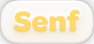 Logo der Senf-App. Text: "Senf"