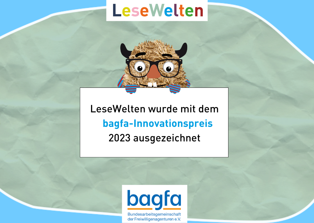 LeseWelten gewinnt den bagfa-Innovationspreis 2023