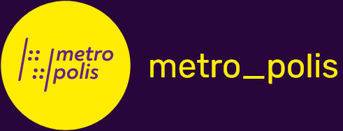 Logo des Vereins metro_polis e.V. Screenshot des Webauftritts
