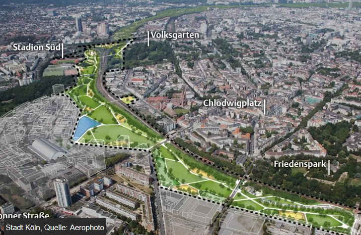 GRÜNGÜRTEL Parkstadt Süd – Neue Beteiligungsphase gestartet