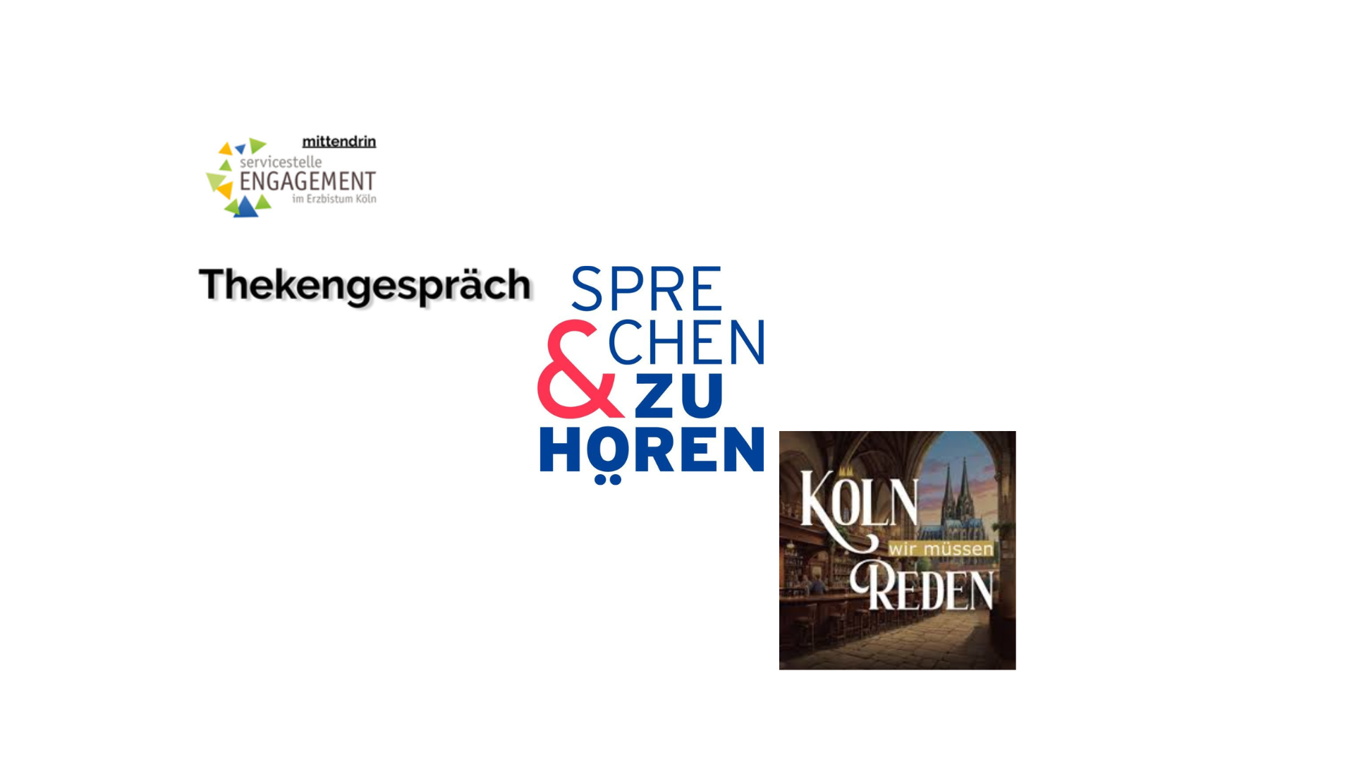 Termine: Offene Dialogformate in Köln von Juni bis August
