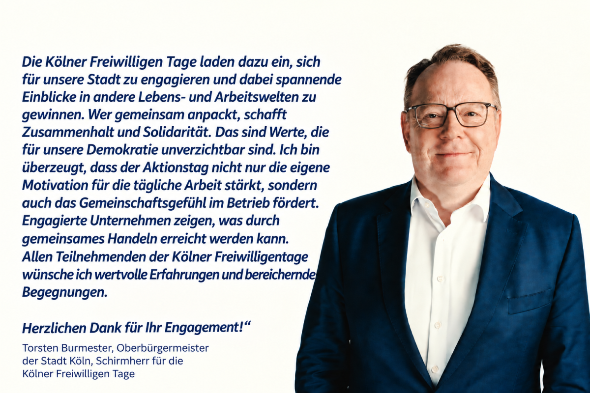 Torsten Burmester , Schirmherr